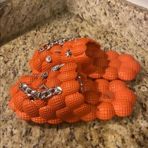 Shein Bubble Orange Slide